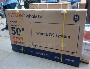 Vitron 50inches HTC50W Smart TV Whale Os Frameless TV