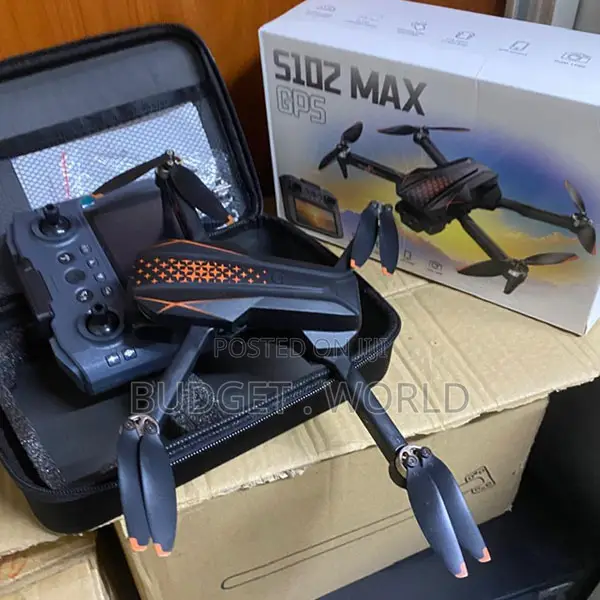 Headless Mode S102 GPS Drone Designed– Portable Foldable With Hd Cam