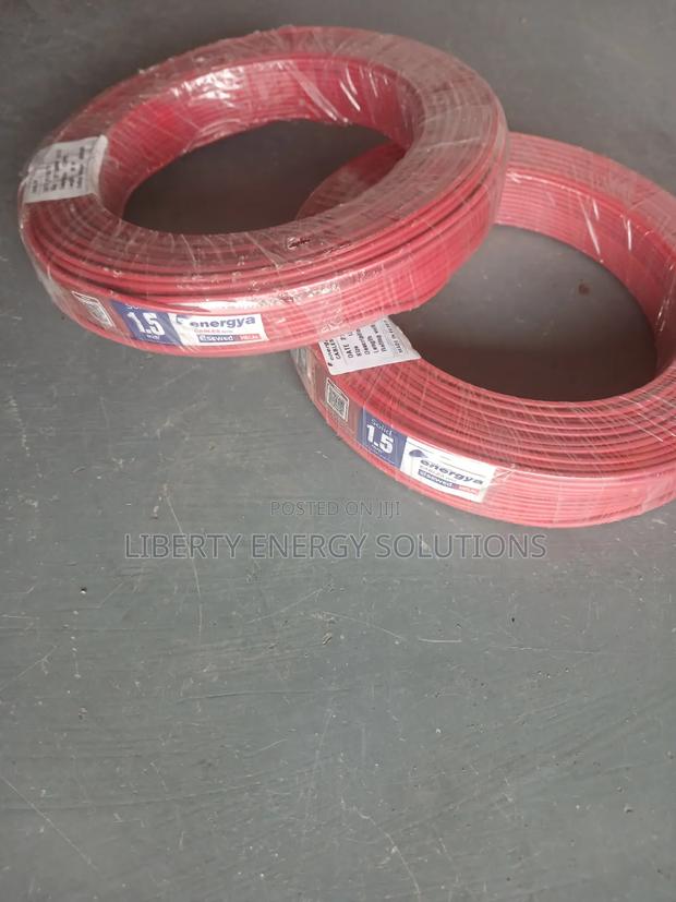 Single Core 1.5mm Cable Red