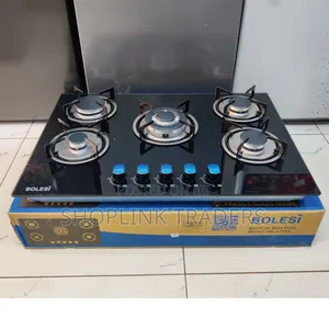 Bolesi Built in Kitchen Hob 90cm 5gas Burner *