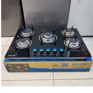 Bolesi Built in Kitchen Hob 90cm 5gas Burner *