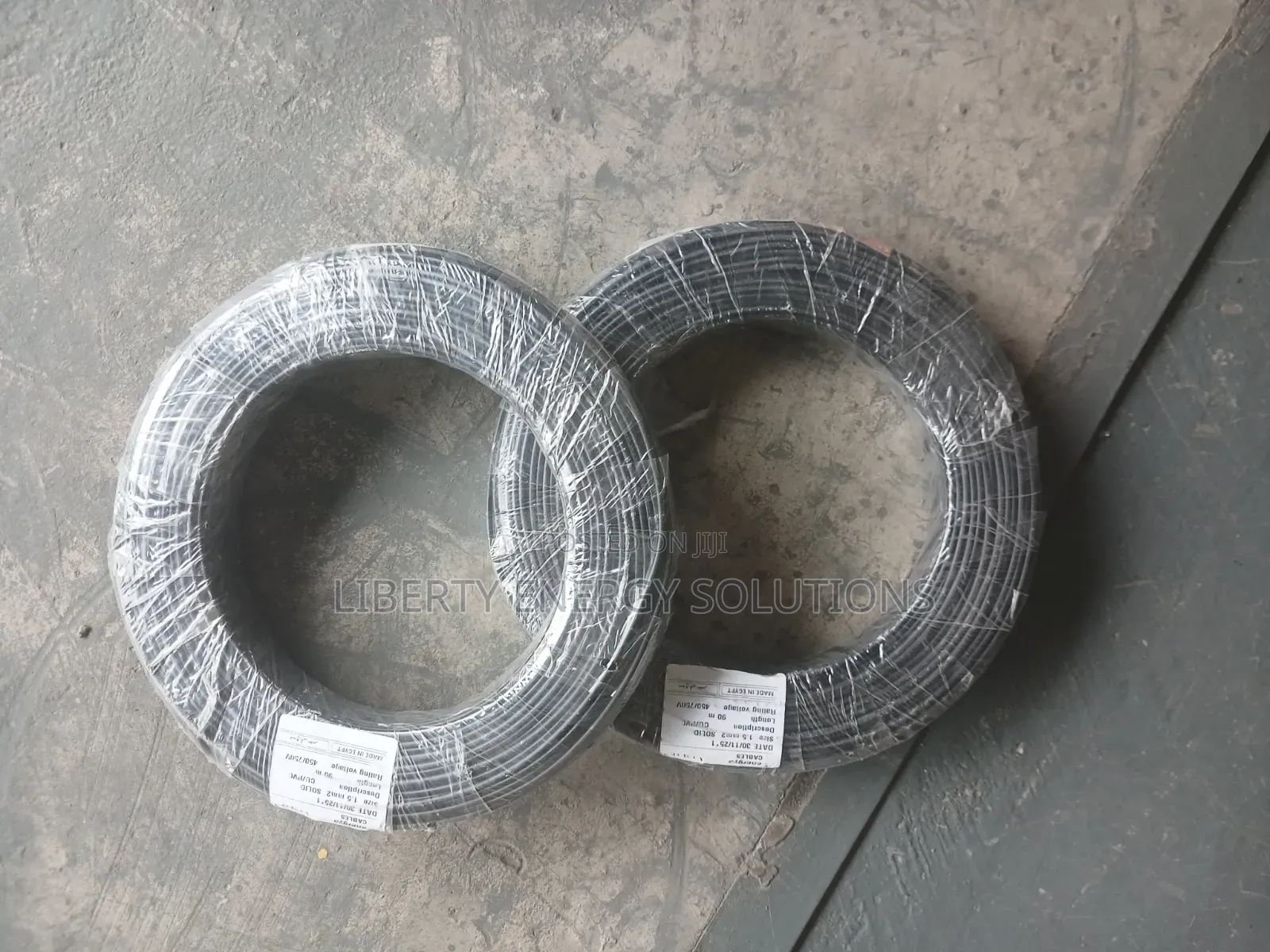Single Core Cable 1.5mm Black