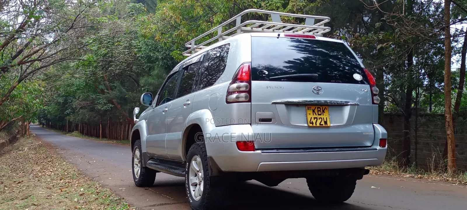 Toyota Land Cruiser Prado 2006 Silver