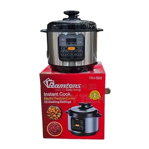 Ramtons Pressure Cooker With Stainless Steel Pot(1 Year Warranty)