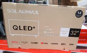 Solarmax 32 Inches Smart Qled Frameless TV With Bluetooth Device