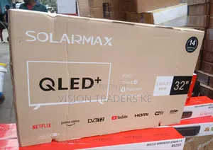 Solarmax 32 Inches Smart Qled Frameless TV With Bluetooth Device