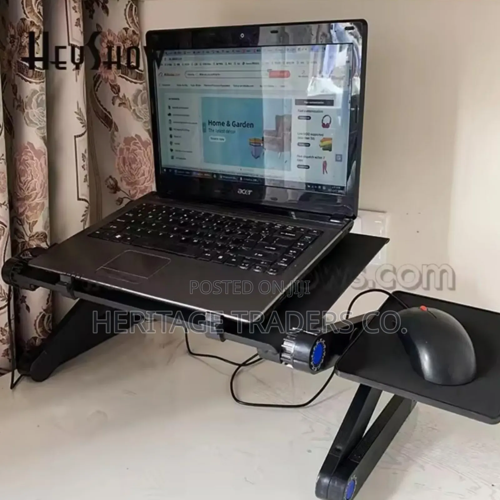 *Adjustable Laptop Desk Stand