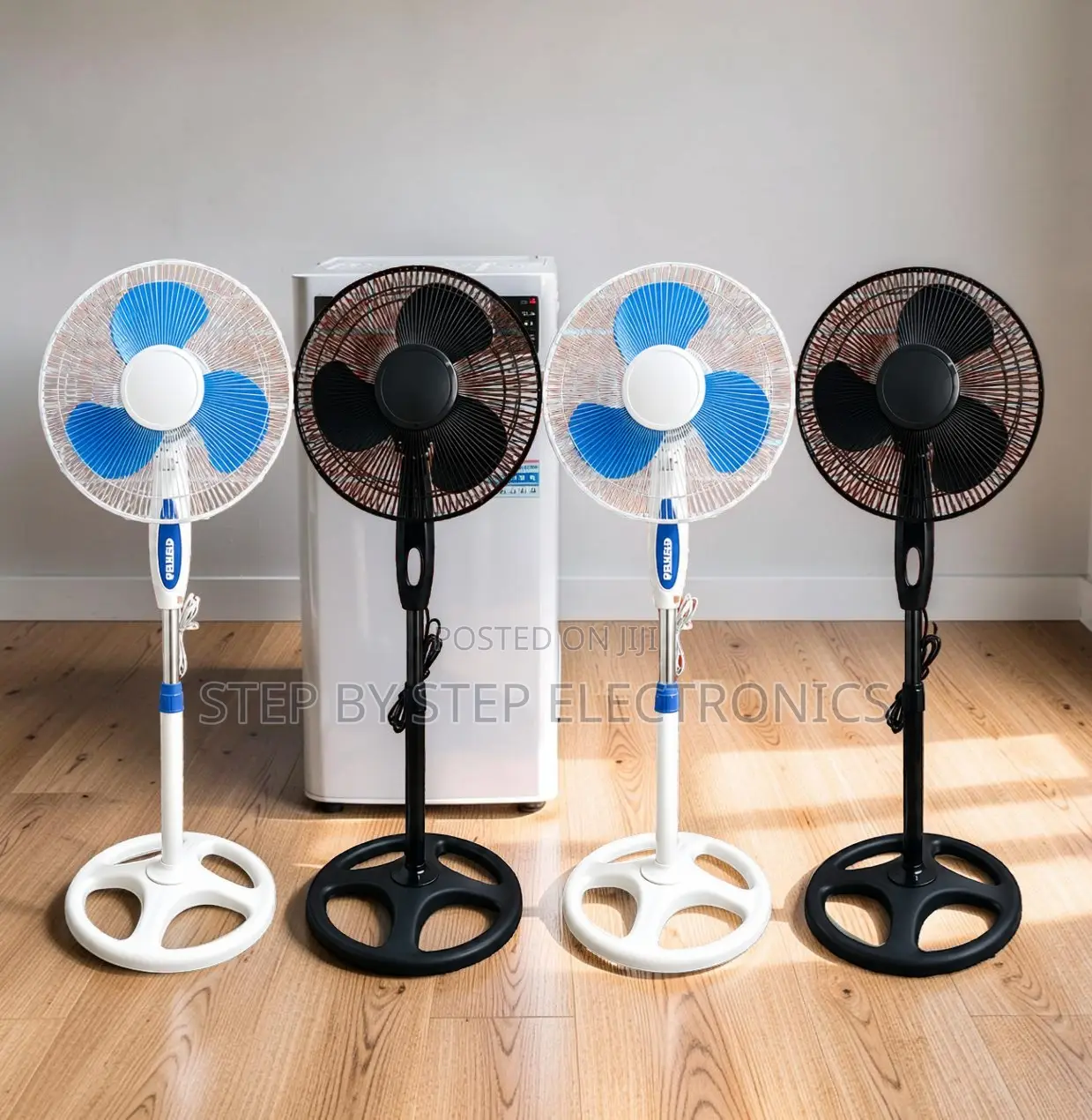 Wide Swing, Energy Efficient 16′′ Electric Stand Fan