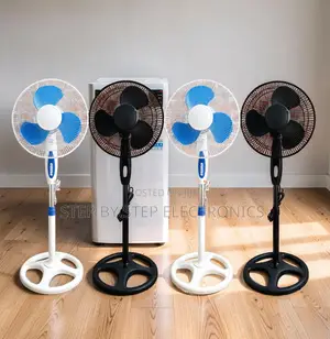 Wide Swing, Energy Efficient 16′′ Electric Stand Fan