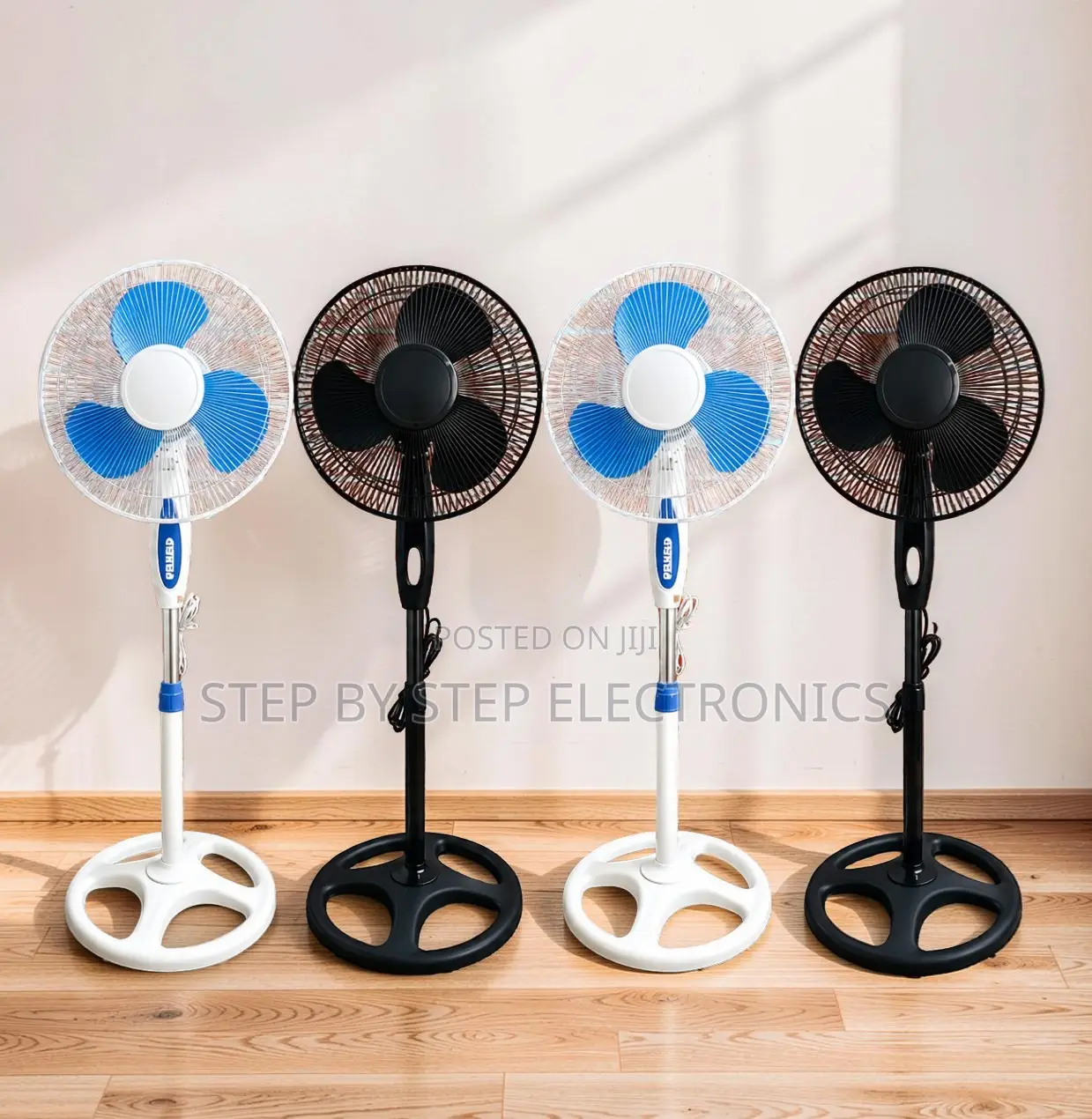 Wide Swing, Energy Efficient 16′′ Electric Stand Fan