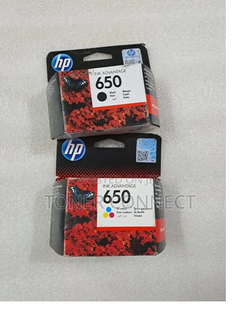 HP 650 Cartridges