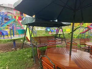 Outdoor Garden Swings, Umbrella, Benches