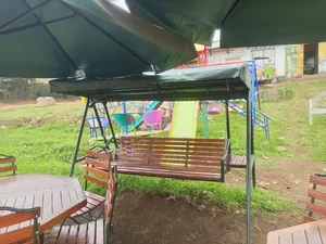 Outdoor Garden Swings, Umbrella, Benches