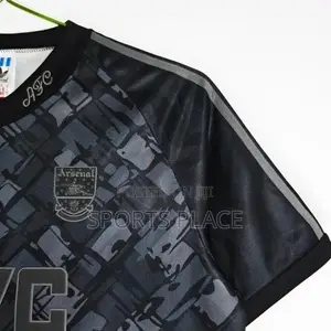 Arsenal JVC Retro Away 1990/92 Black Jersey