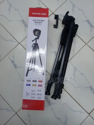 Tripod 3366 Adjustable 160cm Camera Stand for Phone DSLR & Ring Light