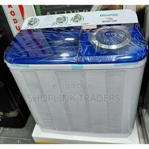 Hisense 7.5KG Twin Tub Washing Machine – Semi-Automatic Washer