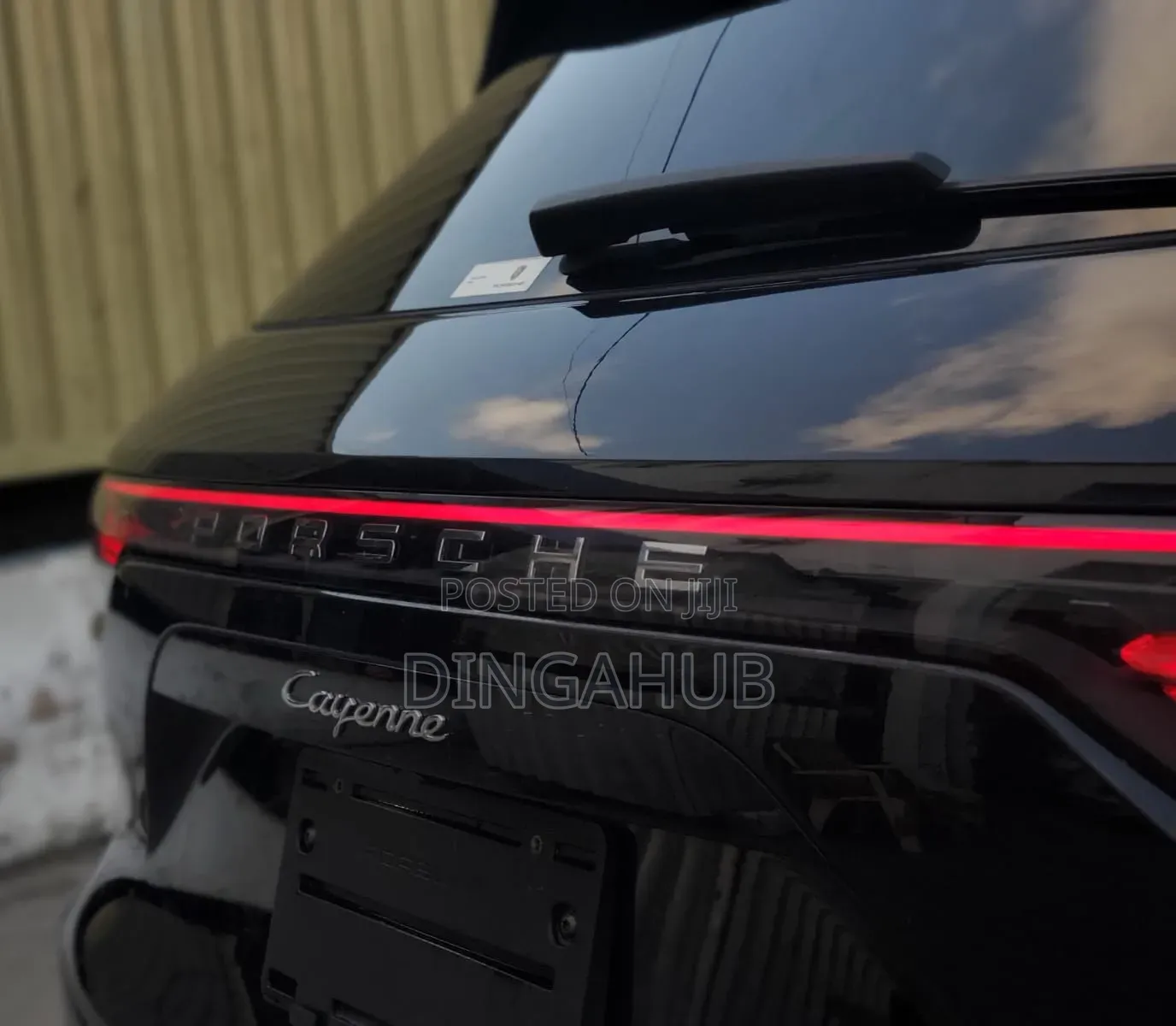 Porsche Cayenne 2019 Black