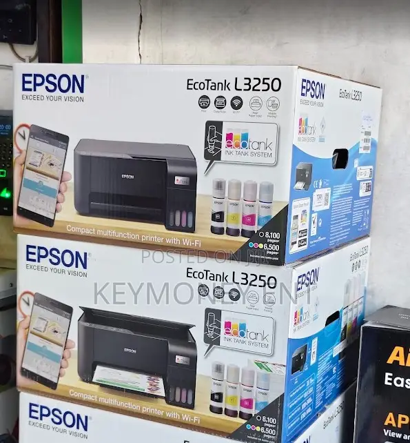 Epson EcoTankL3250 Multifunction InkTank Printer Mobile Printing Wi-Fi