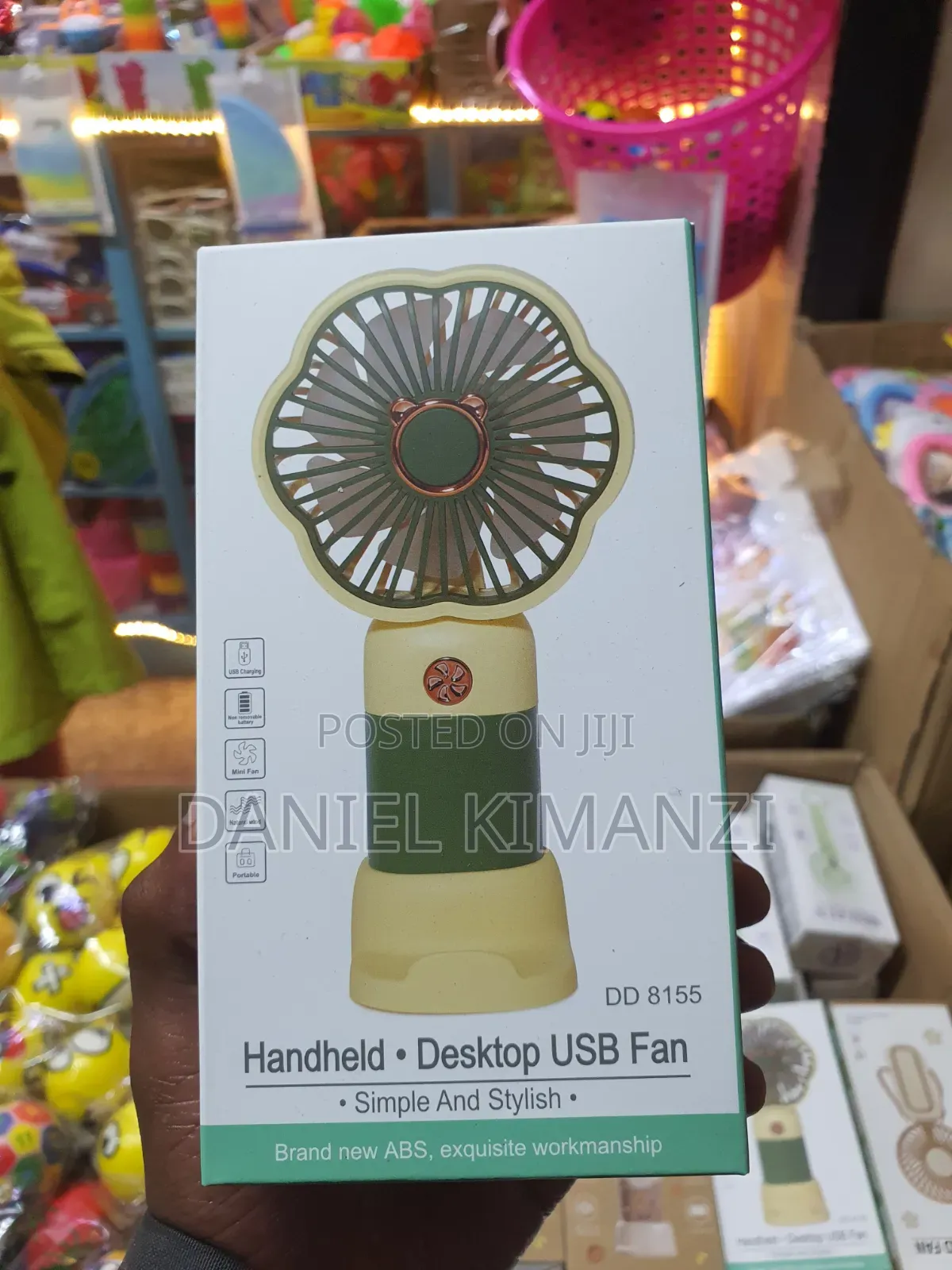 Handled Desktop Mini Fan