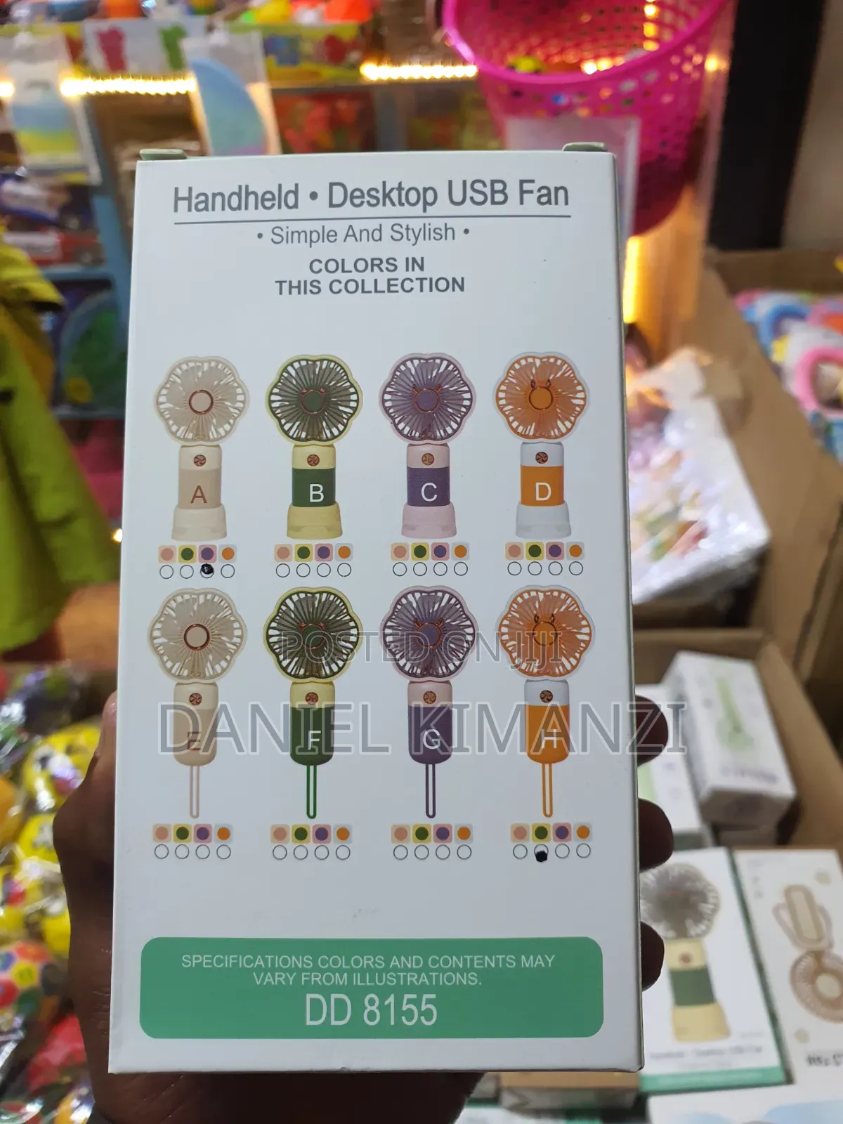 Handled Desktop Mini Fan