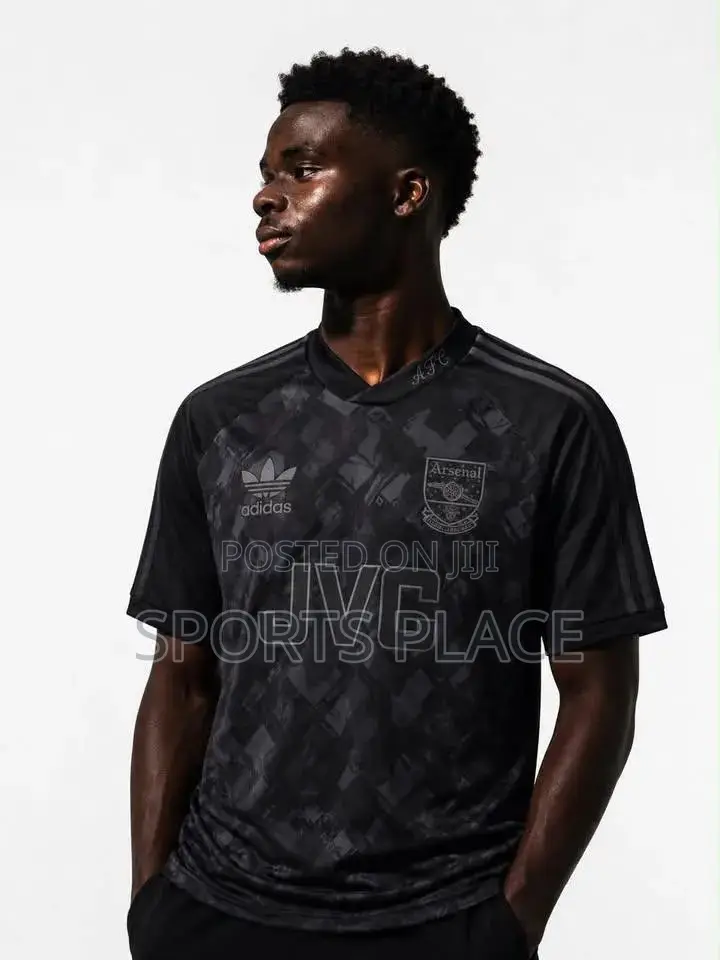 Arsenal JVC Retro Away 1990/92 Black Jersey