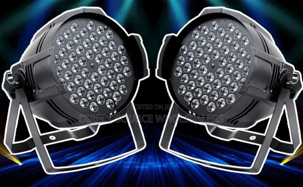 54×3w Led Par Can Stage Light – 180w RGBW