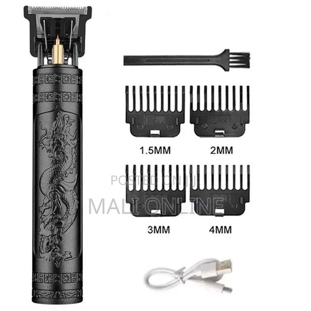 Hair Clipper Beard Trimmer Rechargeable Precision Cutter 4 Guide Combs