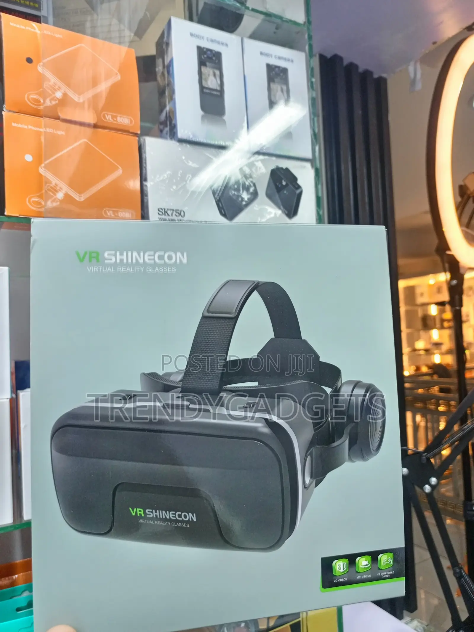 VR Shinecon Virtual Reality Headset for Android iPhone 3D 360° Gaming