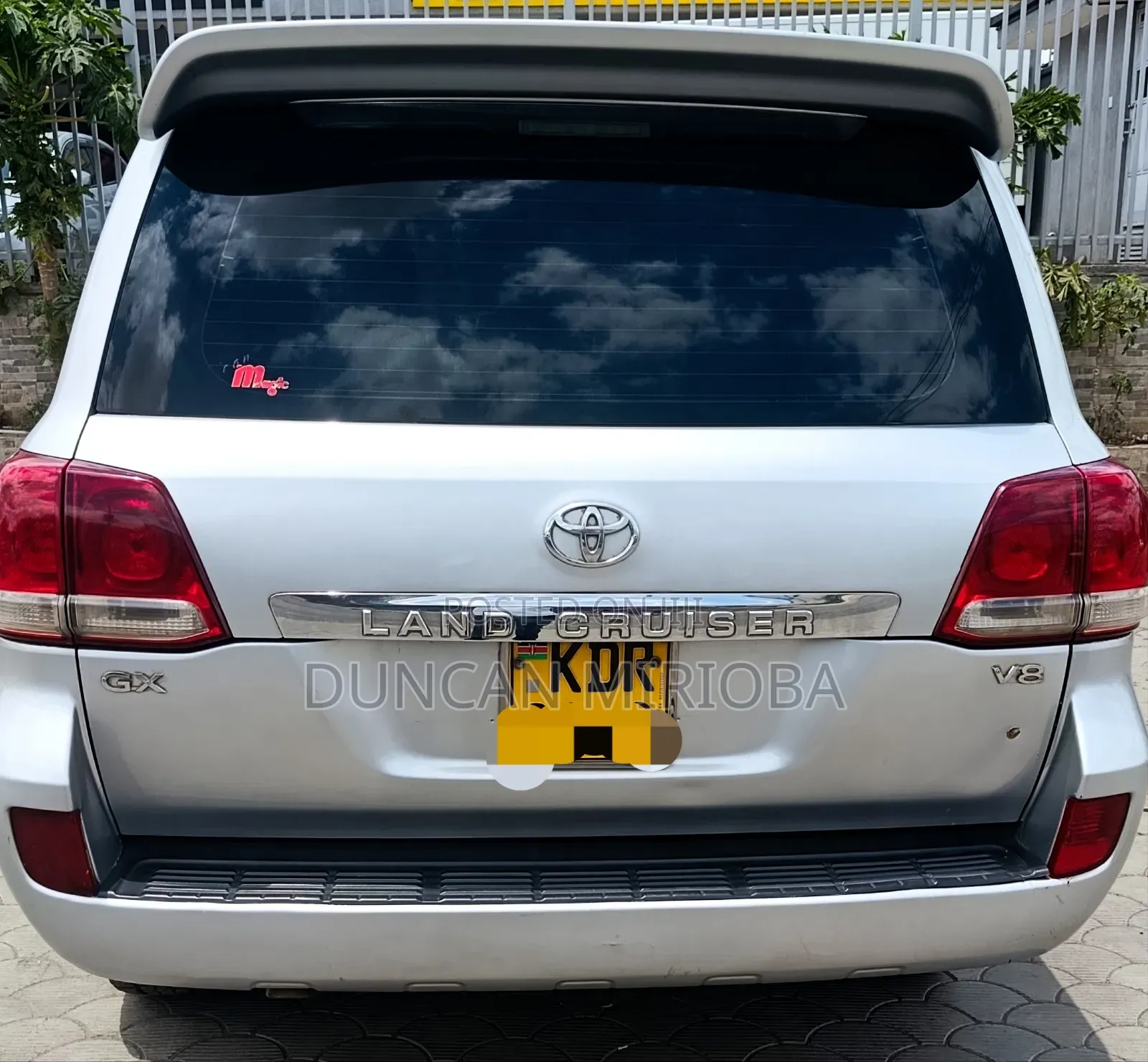 Toyota Land Cruiser 2009 Gray