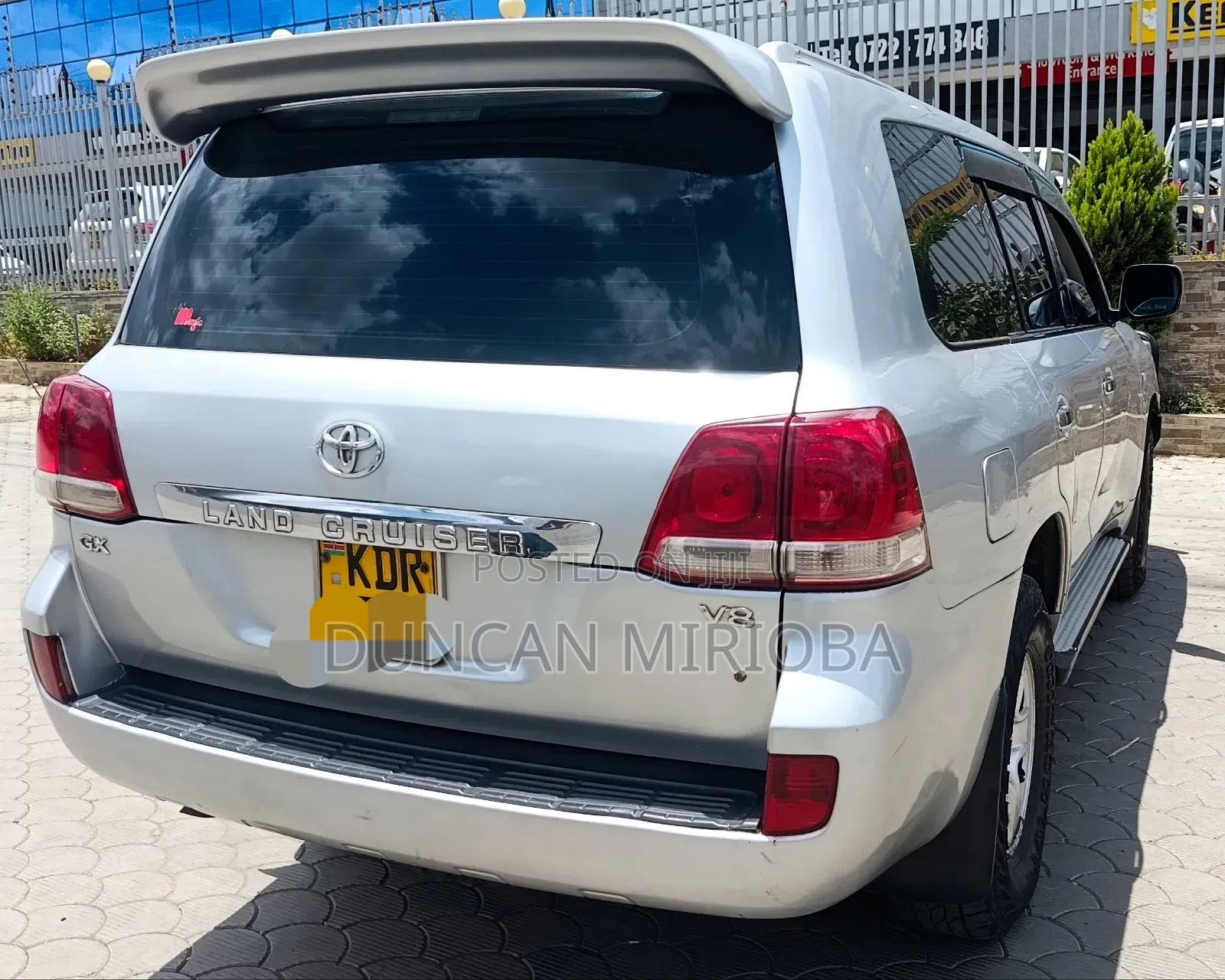 Toyota Land Cruiser 2009 Gray
