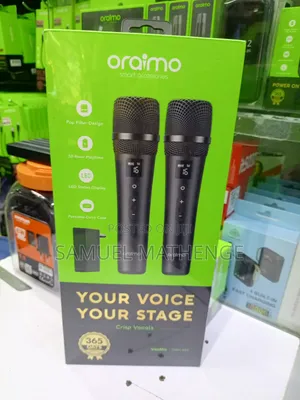 Oraimo VoxMic Portable Wireless Microphone – Clear Voice Pickup
