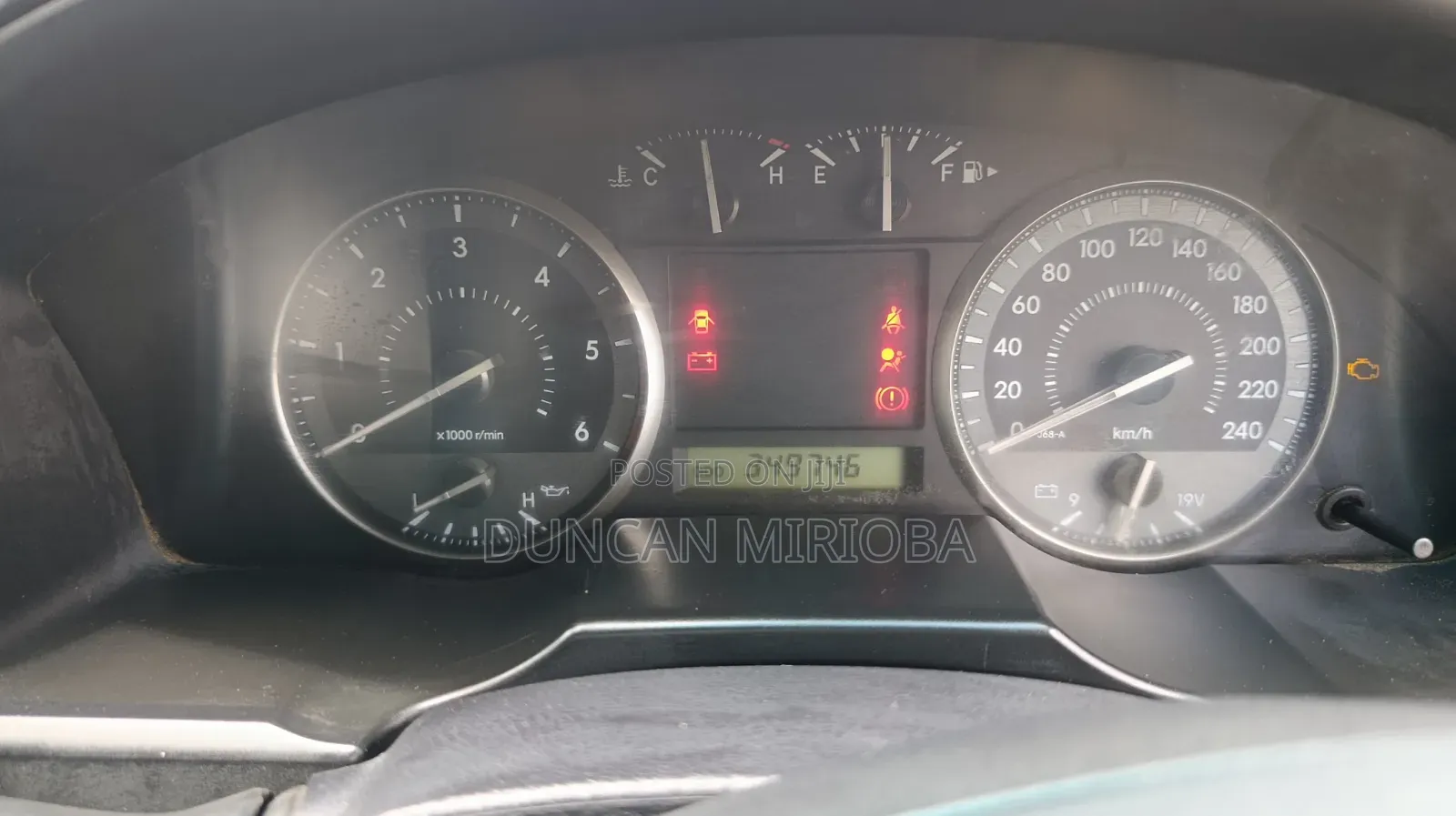 Toyota Land Cruiser 2009 Gray