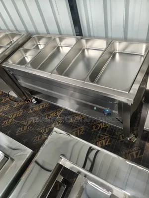 Movable 4-Partition Electric Food Warmer