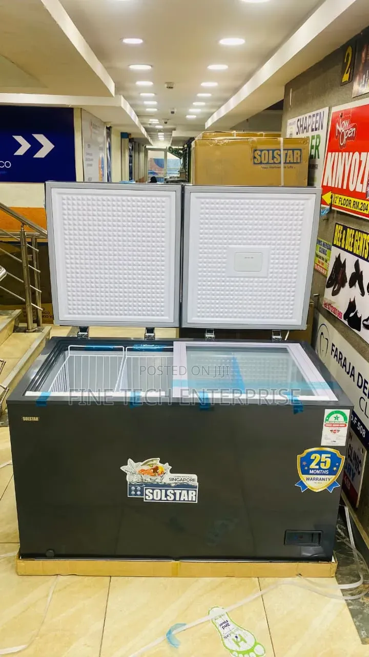 Solstar 282L Chest Freezer CF399ECSGSLBSS