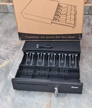 Electronic POS Cash Register Drawer With Security Lock