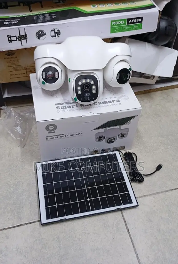 Manufacturer Prices 20MP Ultra HD 4G PTZ Triple Lens Solar Cameras
