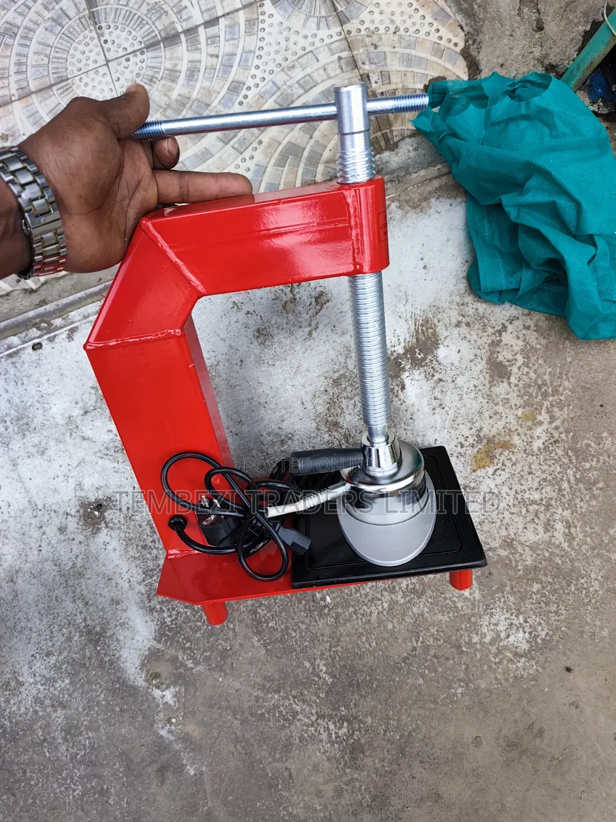 Heavy Duty Electric Tyre Vulcanizer Machine, Automatic Hot Patch Press