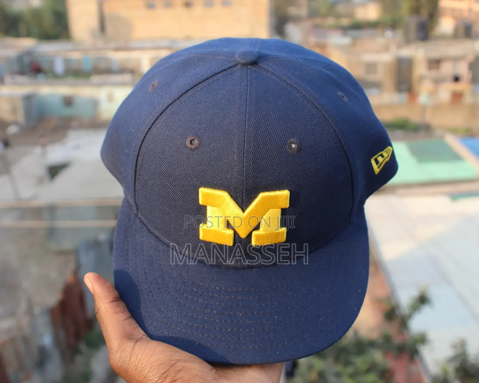 New Era 59FIFTY Michigan Wolverines Fitted Cap.