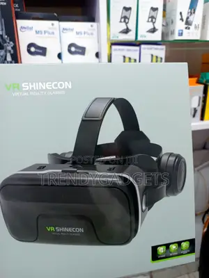 Shinecon Smartphone VR Glasses Adjustable Head Strap 3D Movie Viewer