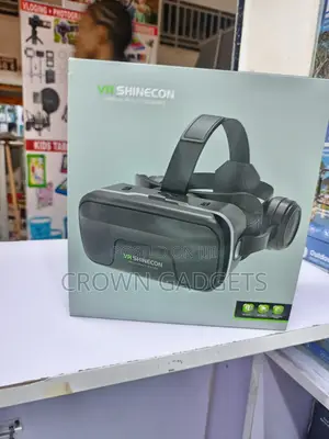 Shinecon Smartphone VR Glasses Adjustable Head Strap 3D Movie Viewer