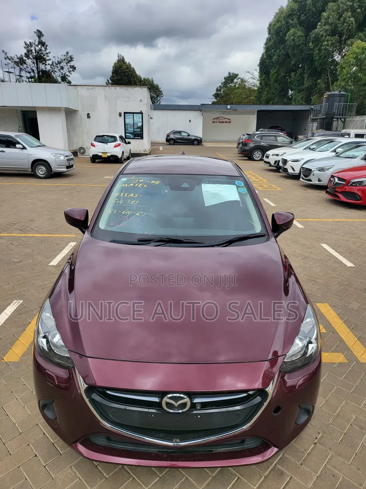 Mazda Demio 2019 Maroon