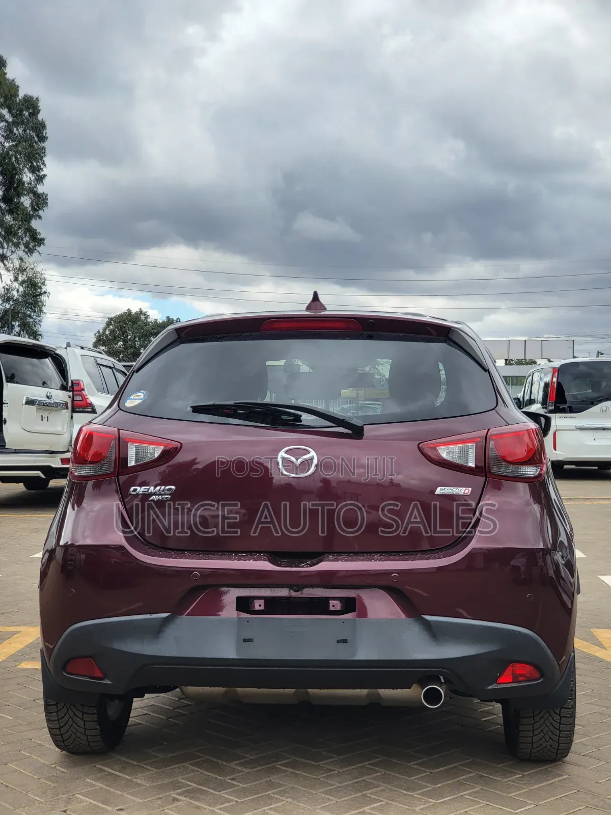 Mazda Demio 2019 Maroon