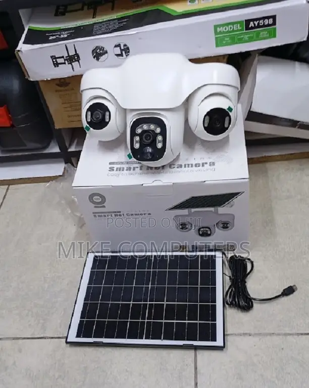 Factory Prices 20MP Ultra HD 4G PTZ Triple Lens Solar Cameras