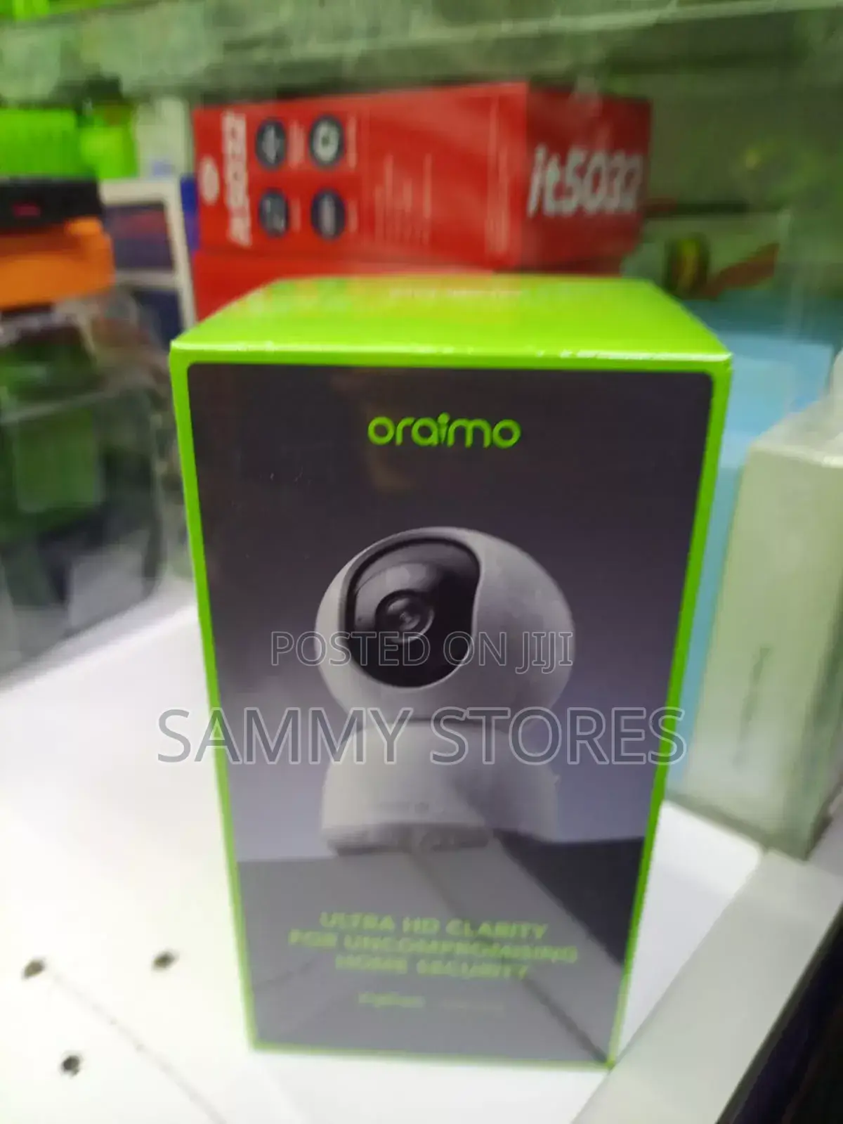 Oraimo VigiCam 3MP Smart WiFi Indoor Security Camera