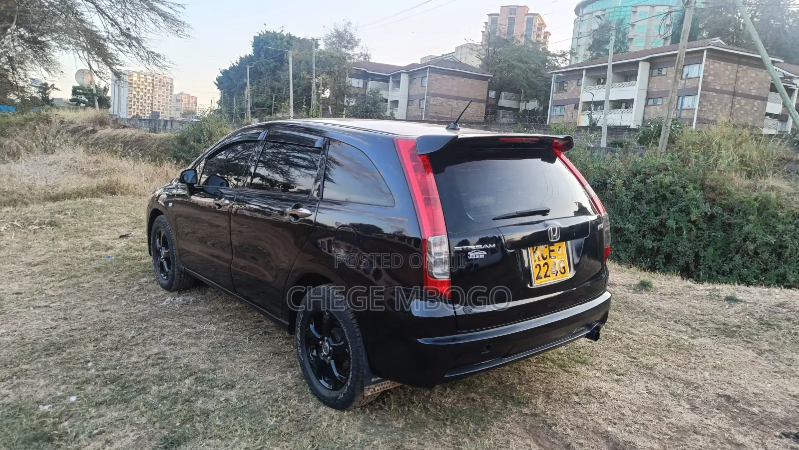Honda Stream 2008 Black