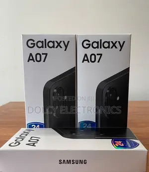 New Samsung Galaxy A07 128 GB Black