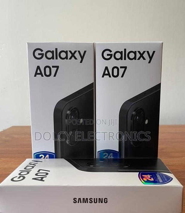 New Samsung Galaxy A07 128 GB Black