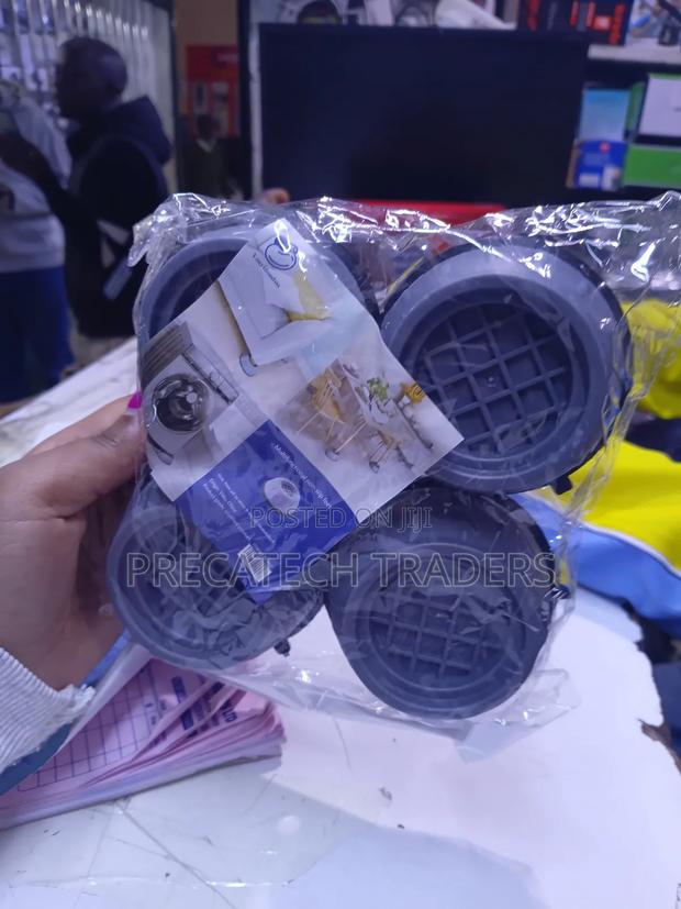 Anti-Slip Washing Machine Feet Pads – Shock Absorbing