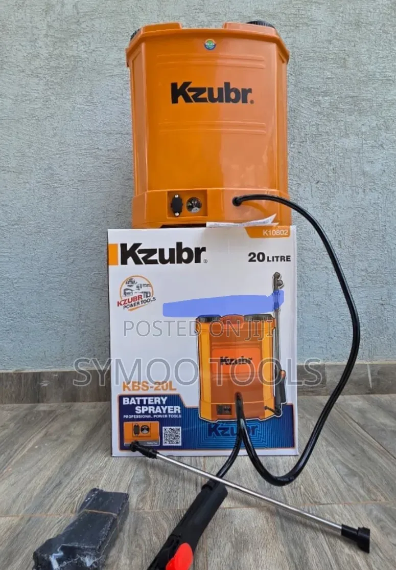 Kzubr 20-Litre Battery-Powered Knapsack Sprayer