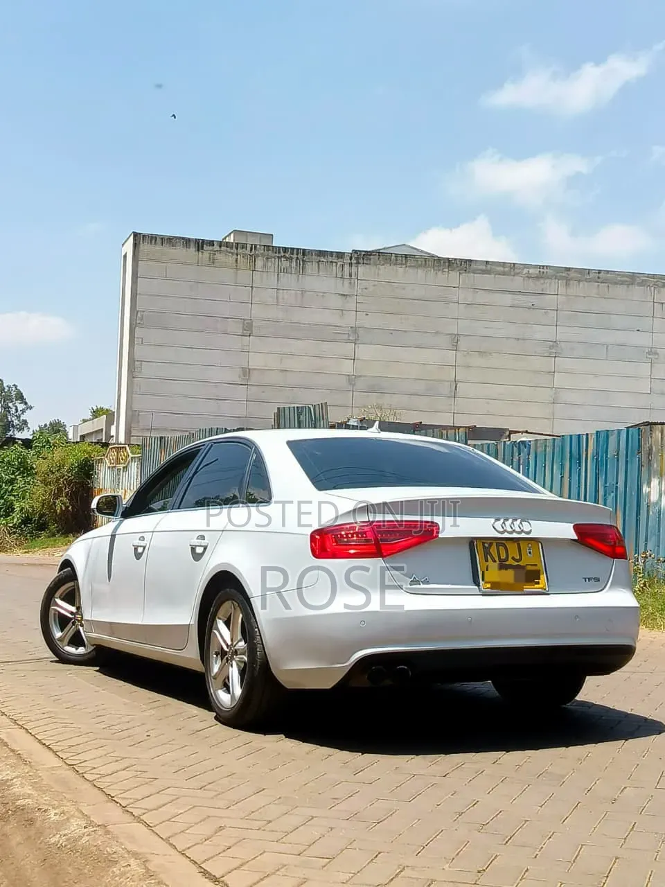 Audi A4 2015 White